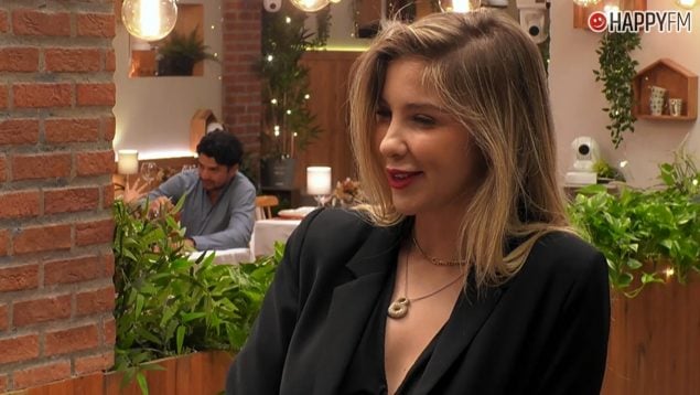 Laura Boado en First Dates. (Mediaset)