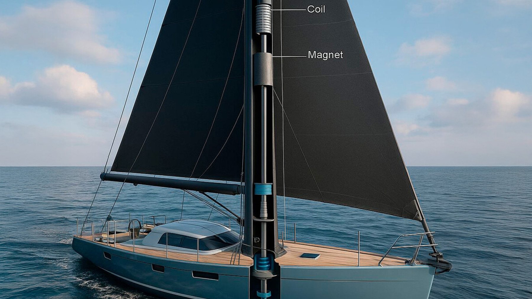 Este invento español transforma el viento y las olas en electricidad y podría revolucionar la navegación