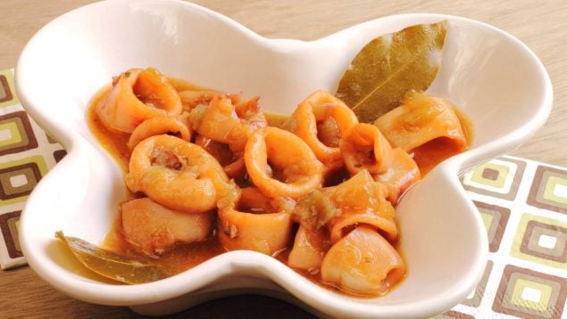 Receta de calamares
