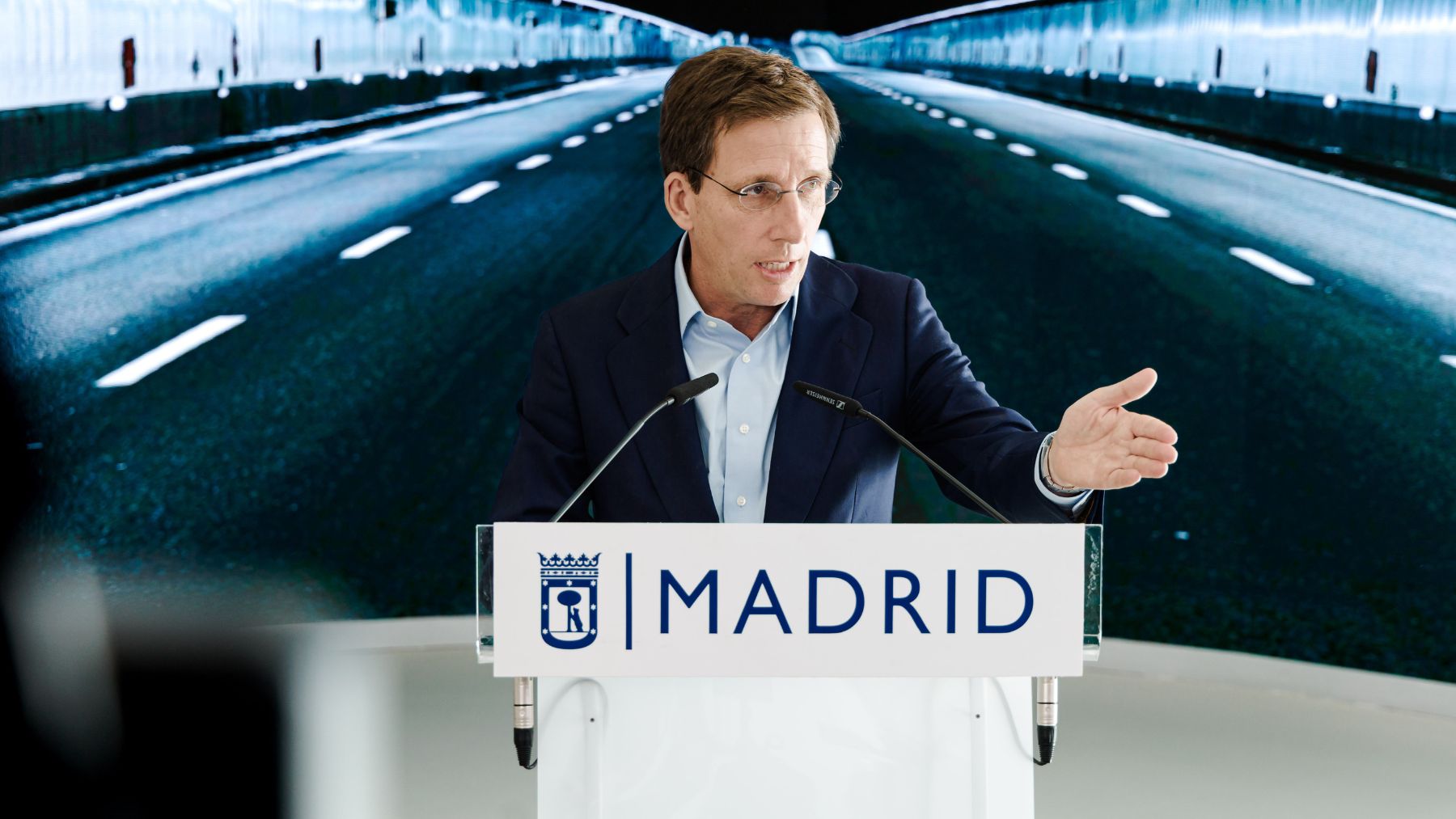 La M-30 de Madrid estrena sistemas de navegación GPS para evitar perderse en los túneles