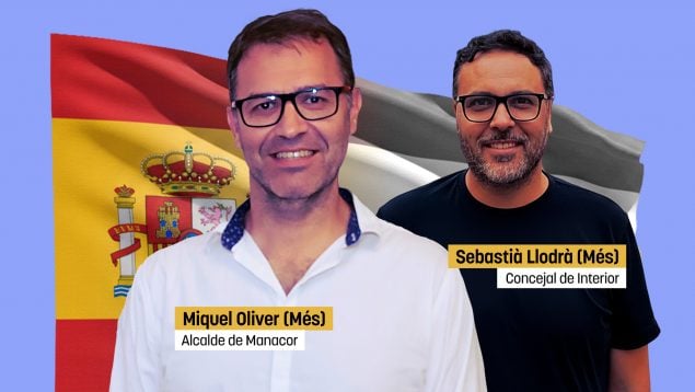 El alcalde separatista del pueblo de Rafa Nadal retira de la comisaría la foto del Rey y la bandera de España