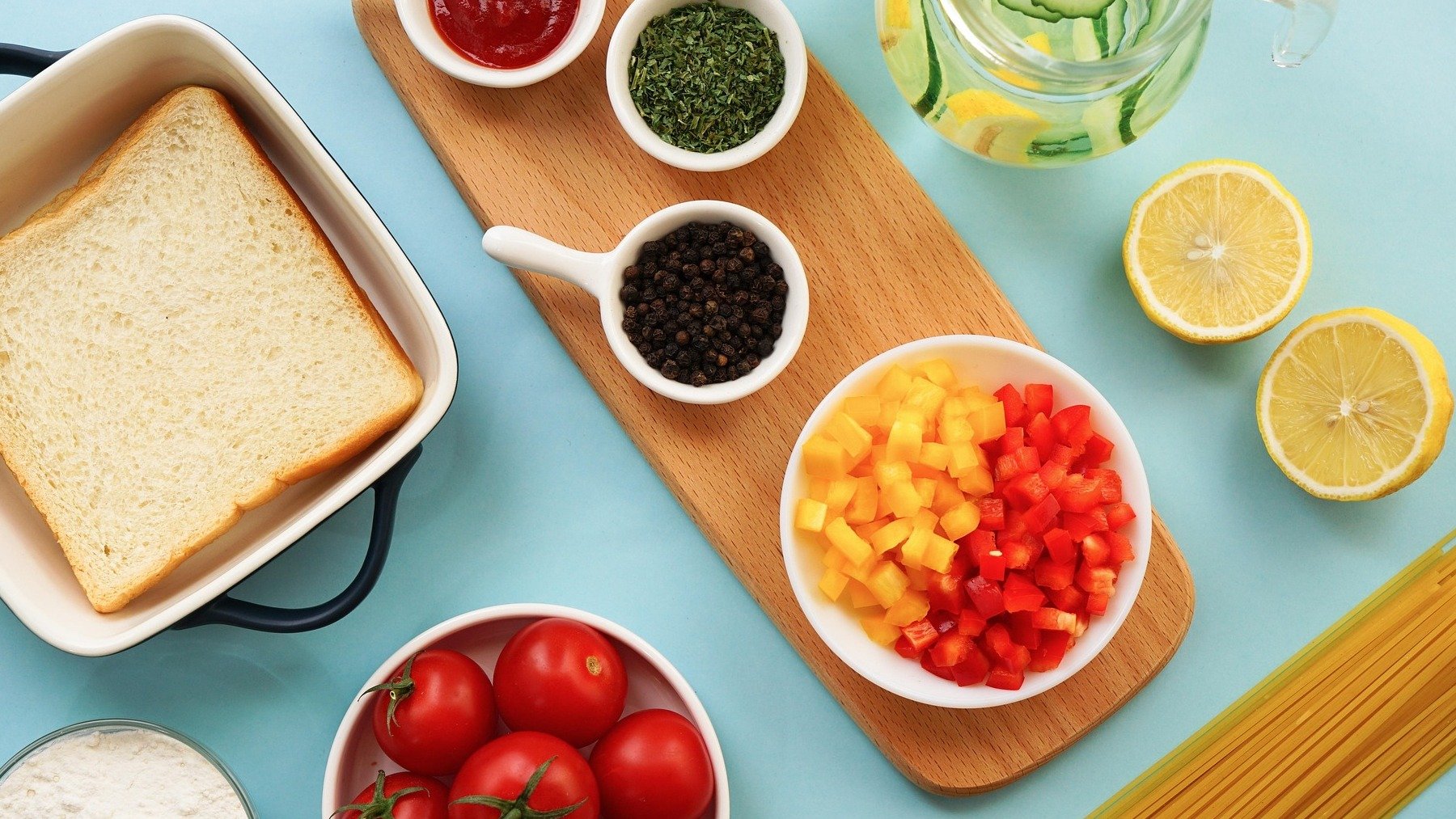 Frutas y verduras.