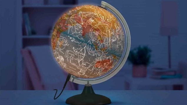Lidl globo terráqueo