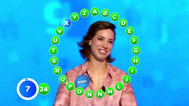 Rosa Rodríguez, concursante de Pasapalabra. (Atresmedia)