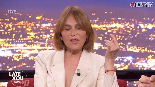 La actriz Antonia San Juan en el programa Late Xou (RTVE).
