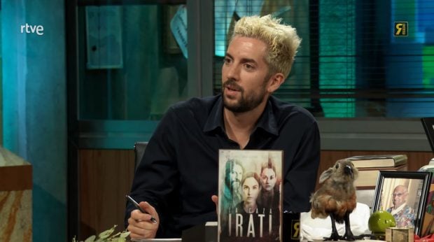 David Broncano, pareja de Silvia Alonso, en La Revuelta. (RTVE)