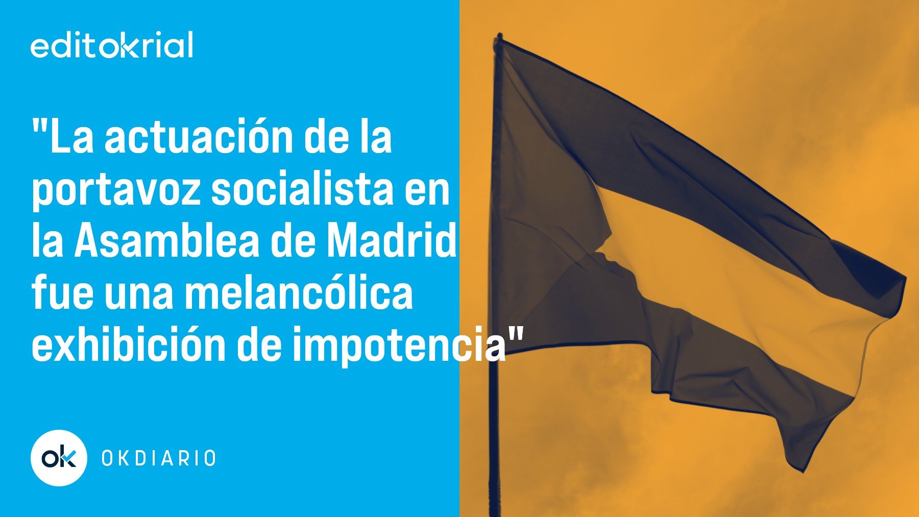No hay bandera palestina que pueda tapar la corrupción del PSOE