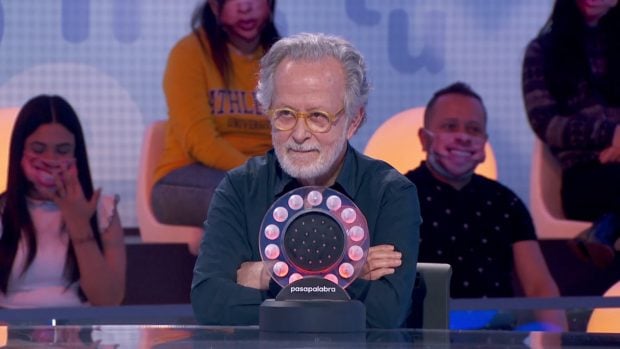 Fernando Colomo en el plató de Pasapalabra (Atresmedia).