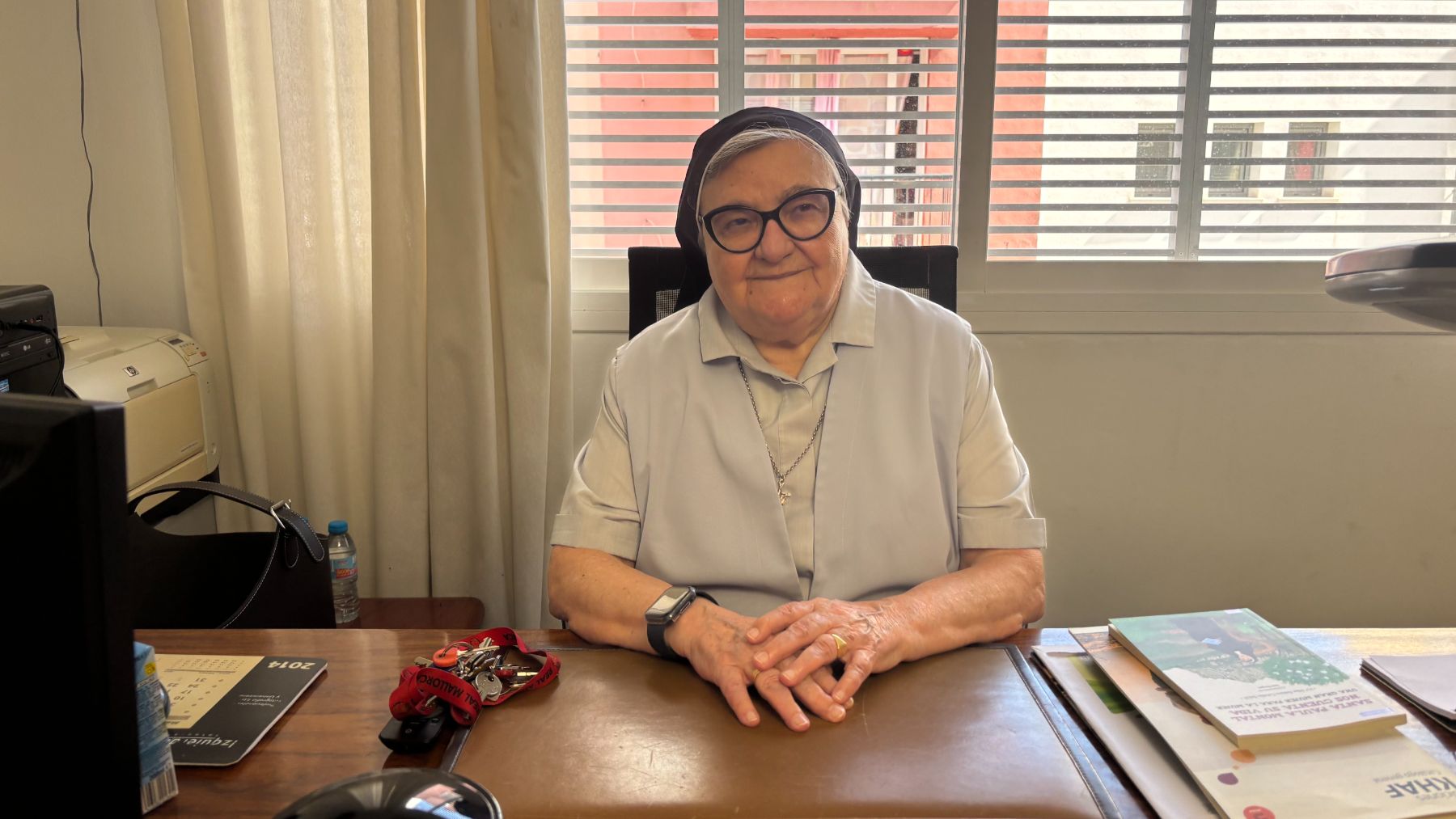 Sor Serafina: «La Ley Celaá se hizo para crear personas incultas, pero en Santa Mónica hacemos lo contrario»