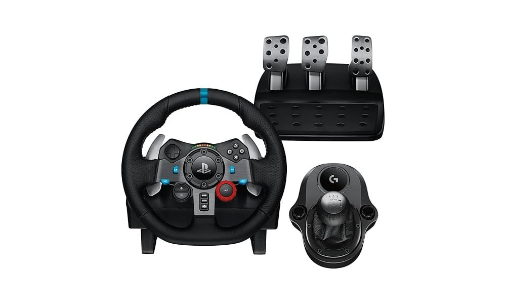 Logitech volante y pedales