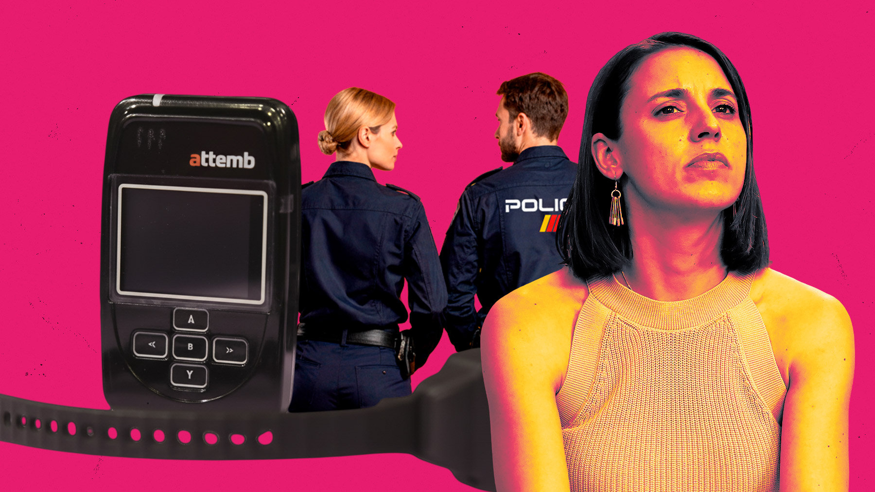Los sindicatos policiales revelan que el fallo en las pulseras ha dejado «en riesgo» a «numerosas mujeres»