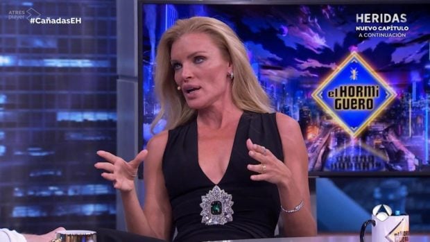 La modelo Esther Cañadas en El Hormiguero (Atresmedia).