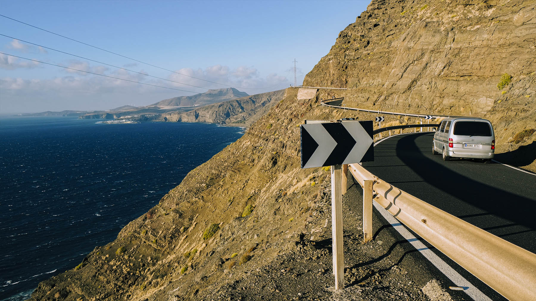 La carretera más peligrosa de España está en Canarias: las vistas cortan la respiración, pero no es para todo el mundo