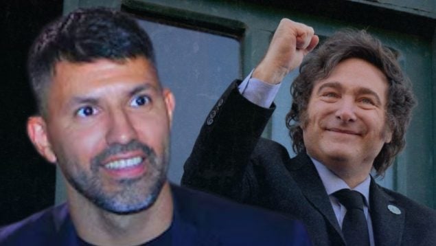 Agüero y Milei.