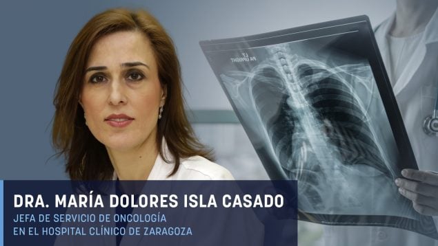 Dra. Casado: «Un tratamiento combinado mejora la supervivencia en cáncer de pulmón, pero preocupa su acceso»