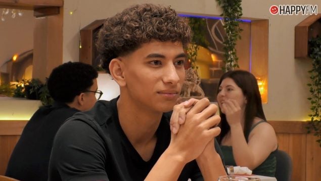 Hamza, participante de First Dates. (Mediaset)