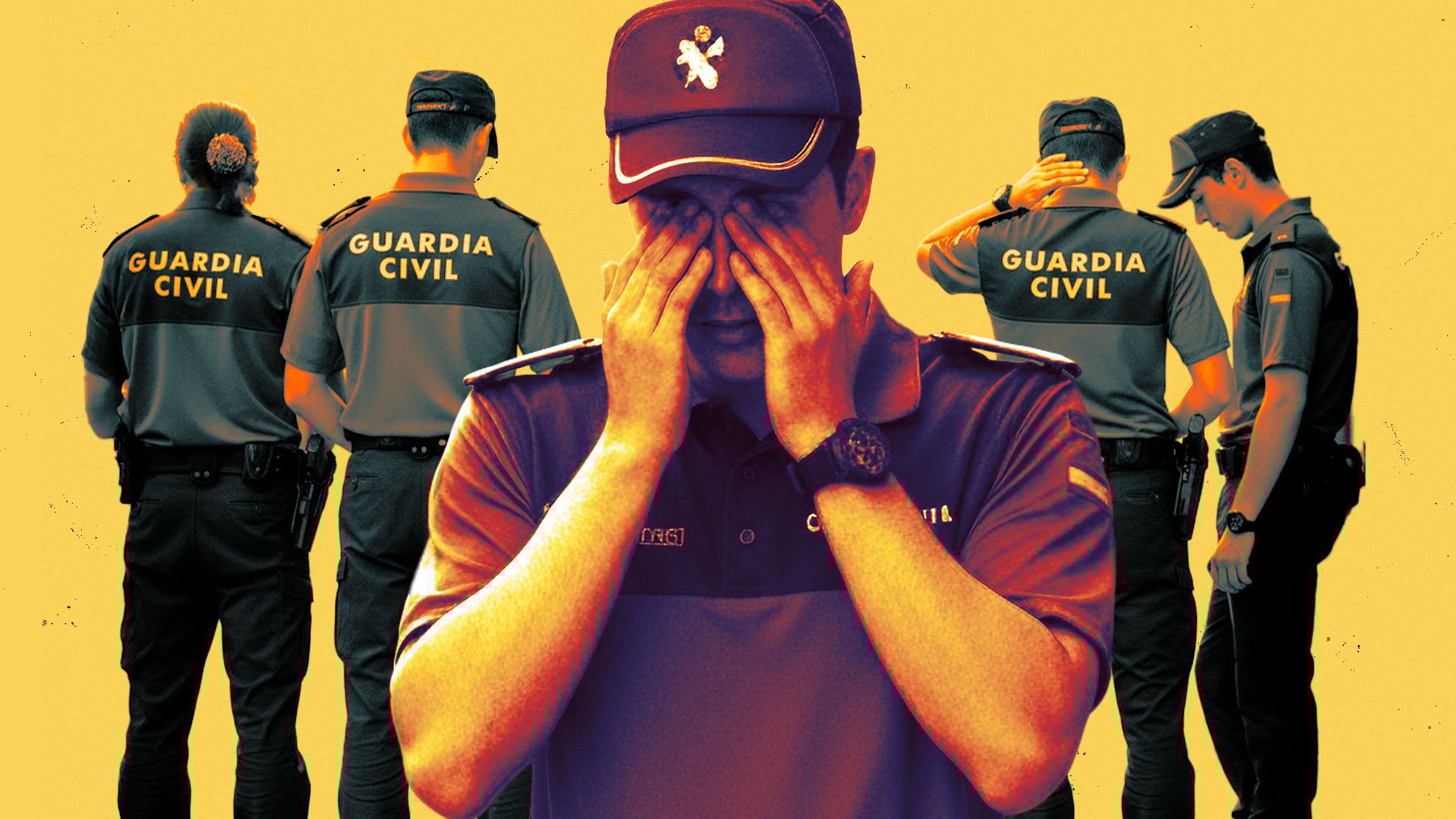 Los guardias civiles en prácticas son obligados a hacer los exámenes sin haber dormido