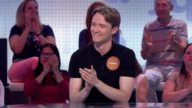 Manu Pascual, concursante de 'Pasapalabra'. (Atresmedia)