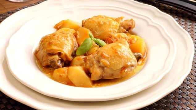 Guiso de pollo