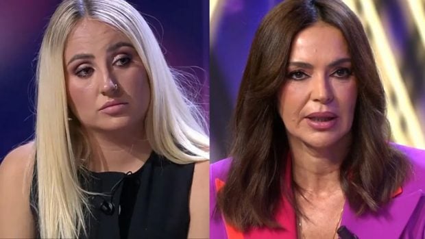 Rocío Flores y Olga Moreno en De Viernes. (Mediaset)