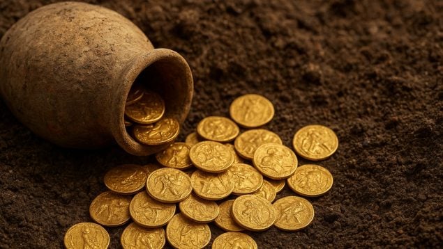 Monedas de oro, curiosidades, hallazgos, descubrimientos
