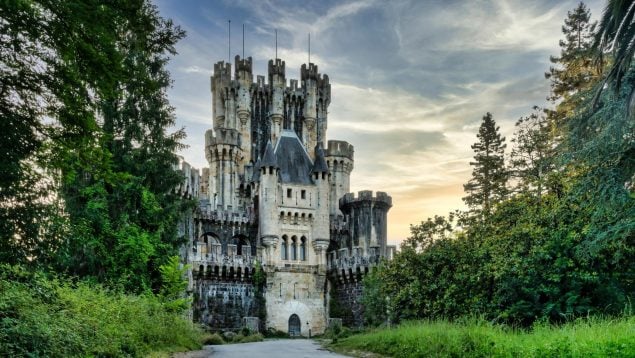 Castillo en el País Vasco