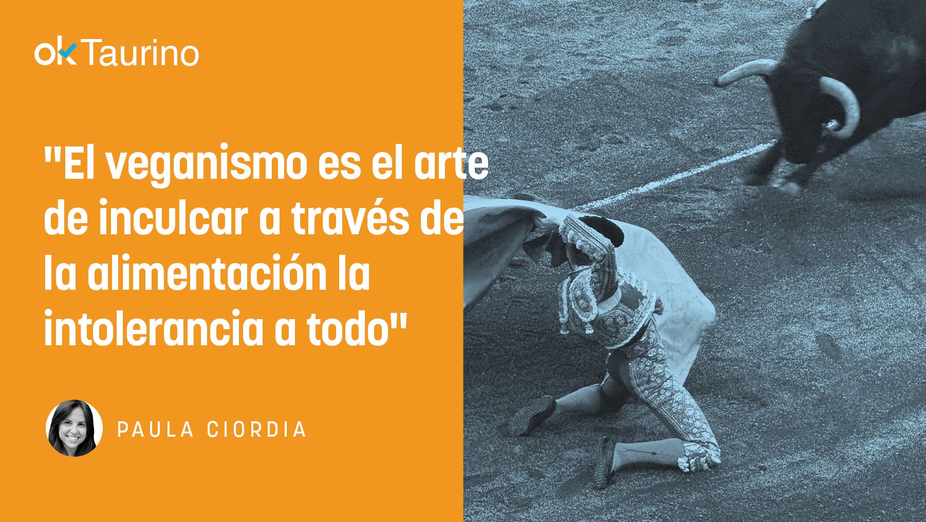 Receta contra el veganismo: Dios, toros y jamón