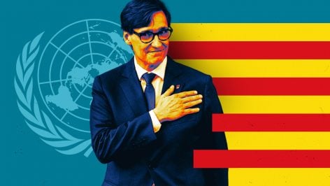 Salvador Illa, presidente de la Generalitat de Cataluña