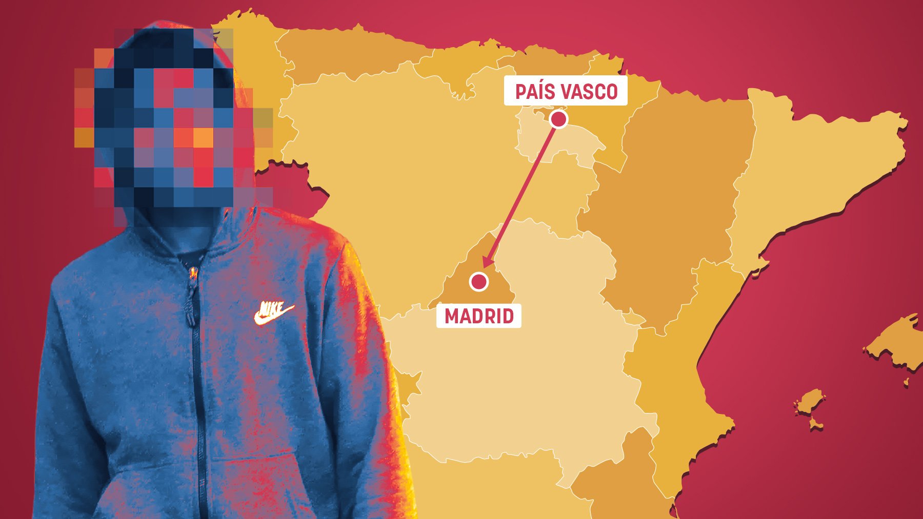 Una ONG trasladó del País Vasco a Madrid al mena con antecedentes que luego violó a una niña en Hortaleza