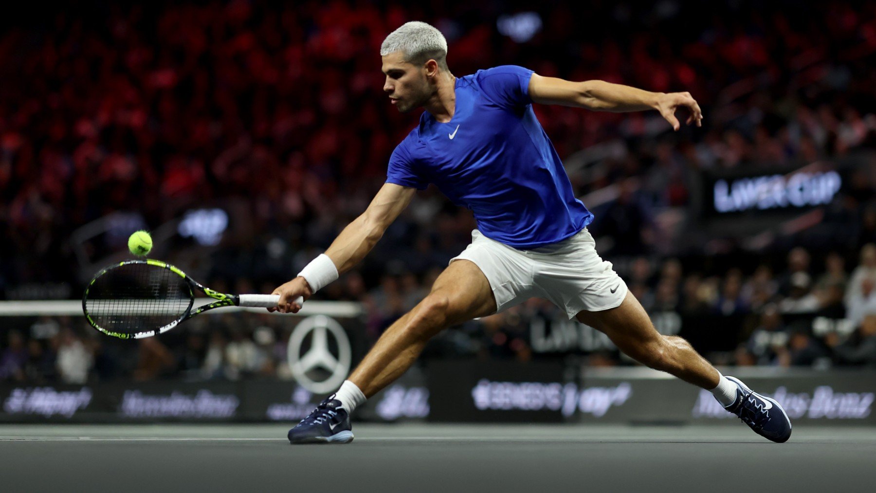 Carlos Alcaraz, en la Laver Cup 2025. (Getty)