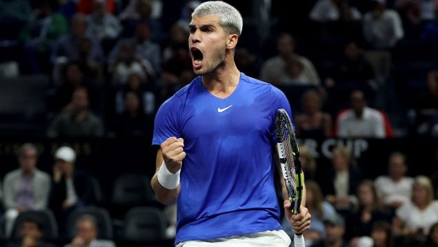 Alcaraz dinero Laver Cup