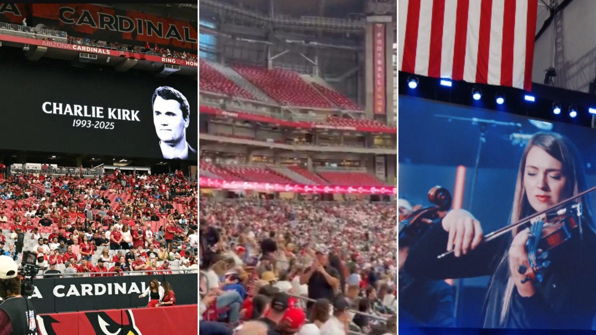 Más de 100.000 personas se reúnen en Arizona en el homenaje al activista conservador Charlie Kirk