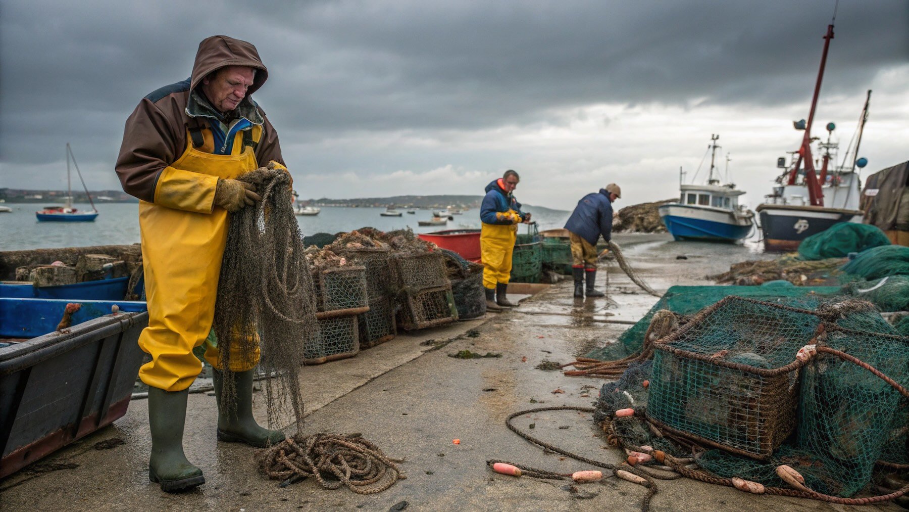En España son un manjar de dioses: en el Reino Unido, una plaga que ha puesto en jaque a los pescadores