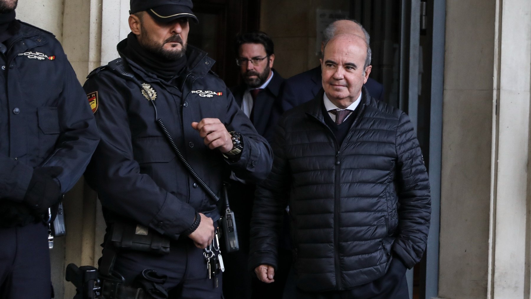 Gaspar Zarrías, ex vicepresidente de la Junta de Andalucía, a su salida del juicio del caso ERE. (Europa Press)