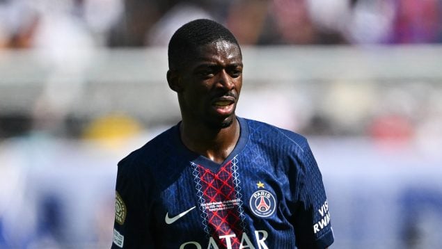 Ousmane Dembélé, durante el Mundial de Clubes.