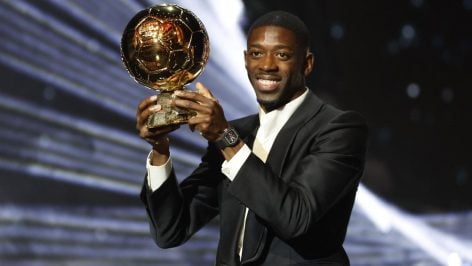 Dembélé gana el Balón de Oro. (EFE)