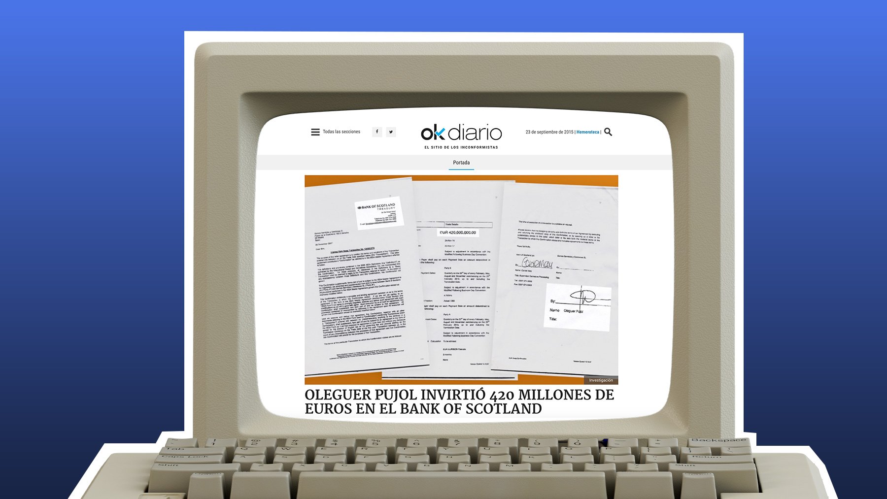 Una década de periodismo comprometido con la verdad: así fue la primera portada de OKDIARIO