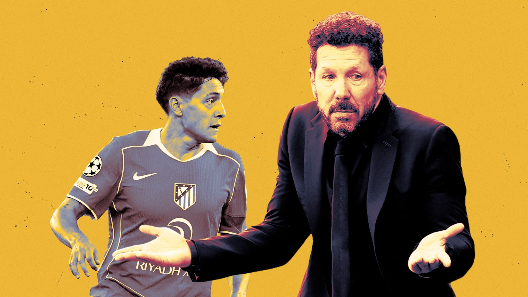 Nahuel Molina y la incomprensible testarudez de Simeone
