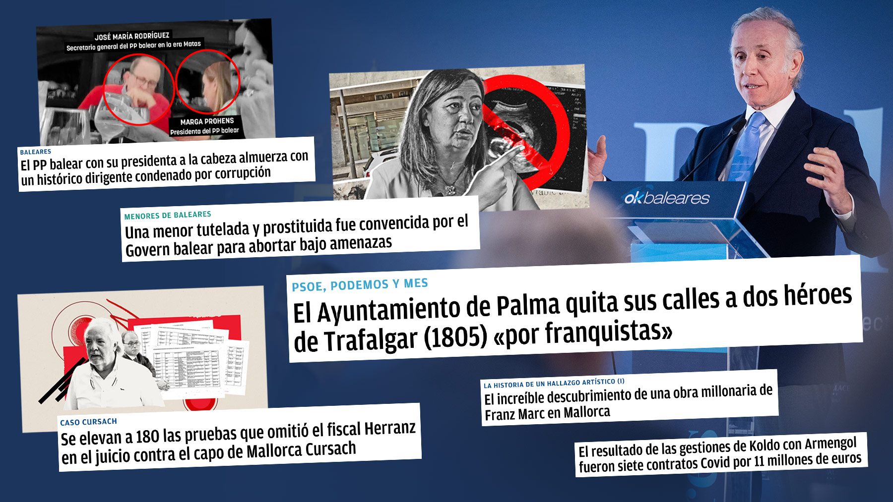 OKDIARIO Baleares, cuatro años ofreciendo la información que los demás medios no cuentan
