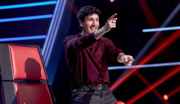 Sebastián Yatra en 'La Voz'. (Atresmedia)