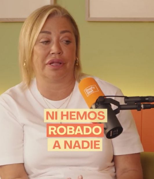 Belén Esteban, invitada en el pódcast de 'Dogfy Diet'. (Instagram)