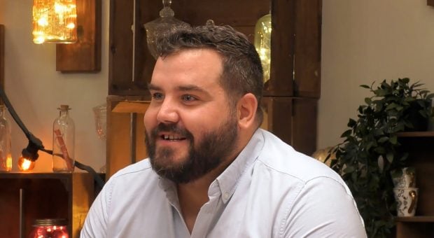 Adrián, participante de 'First Dates'. (Mediaset)