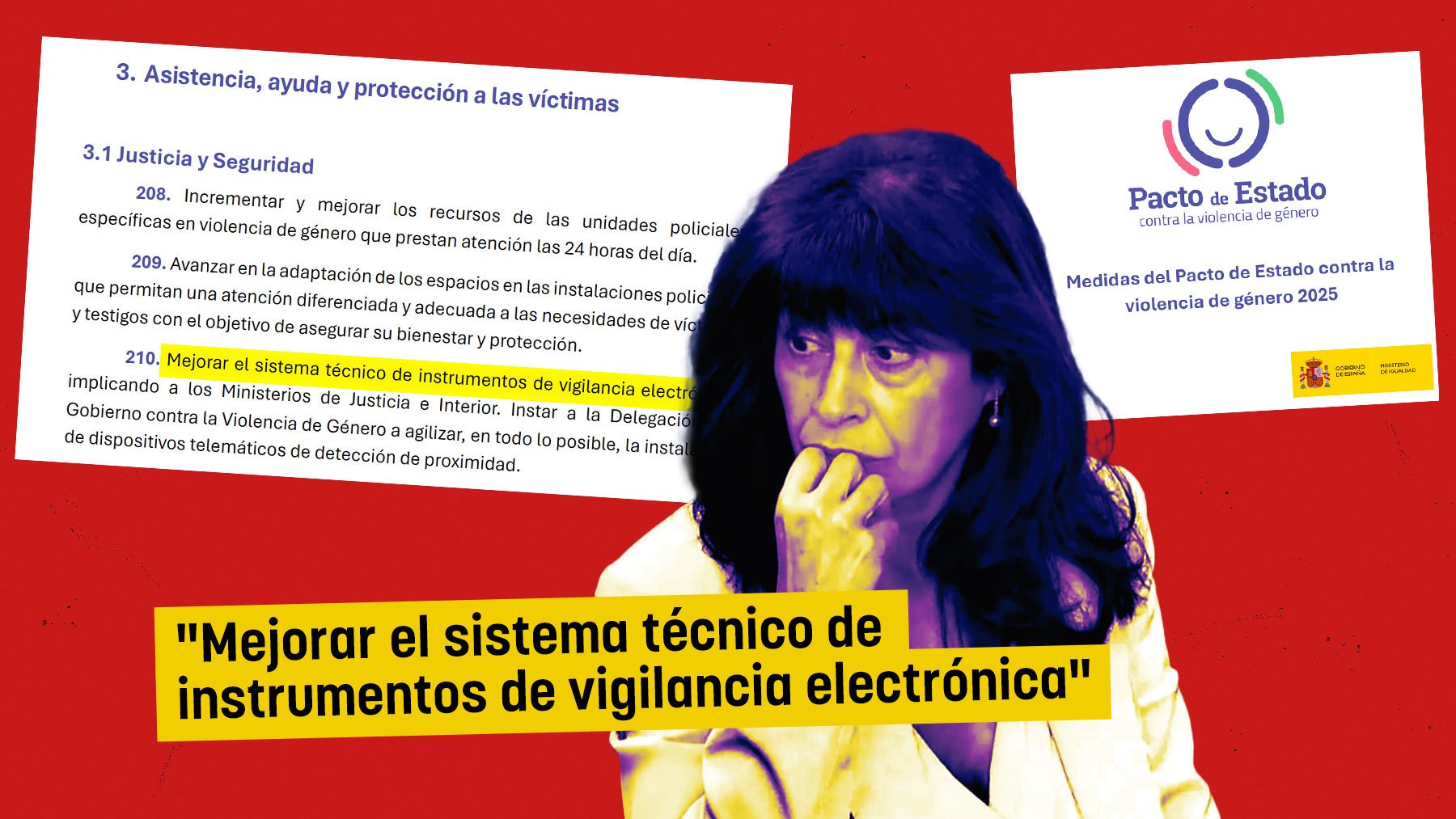 Igualdad admitió en febrero la necesidad de «mejorar el sistema técnico» de las pulseras antimaltrato