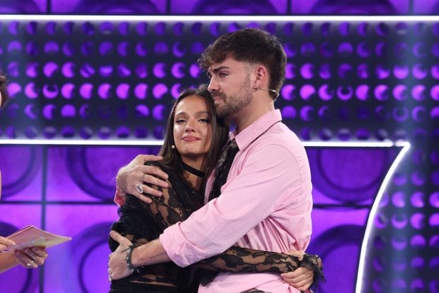 Claudia Arenas e Iván Rojo, nominados de la Gala 1 de OT 2025. (Prime Video)