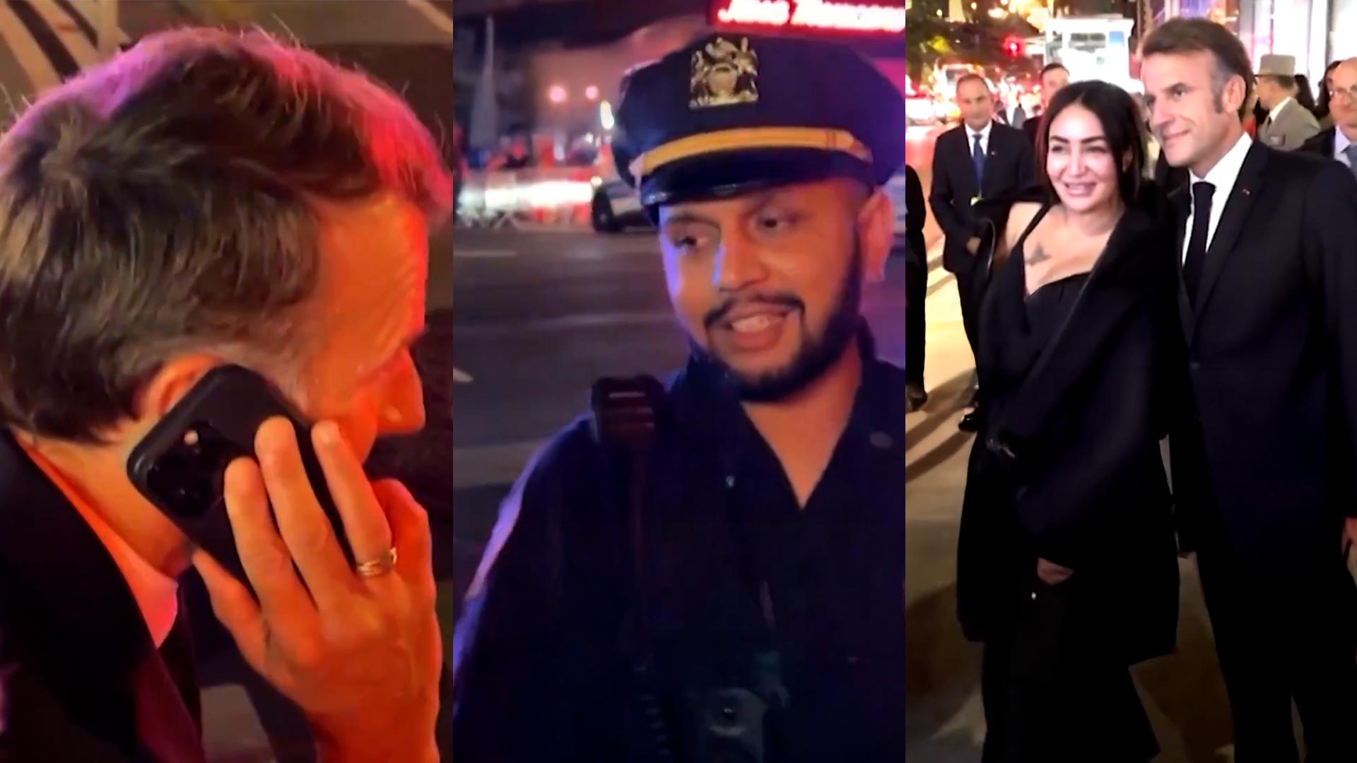 La insólita llamada de Macron a Trump en pleno Nueva York porque la Policía le bloqueaba: «Adivina qué…»