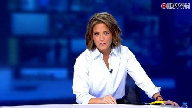 María Casado, presentadora de Informativos Telecinco (Mediaset).