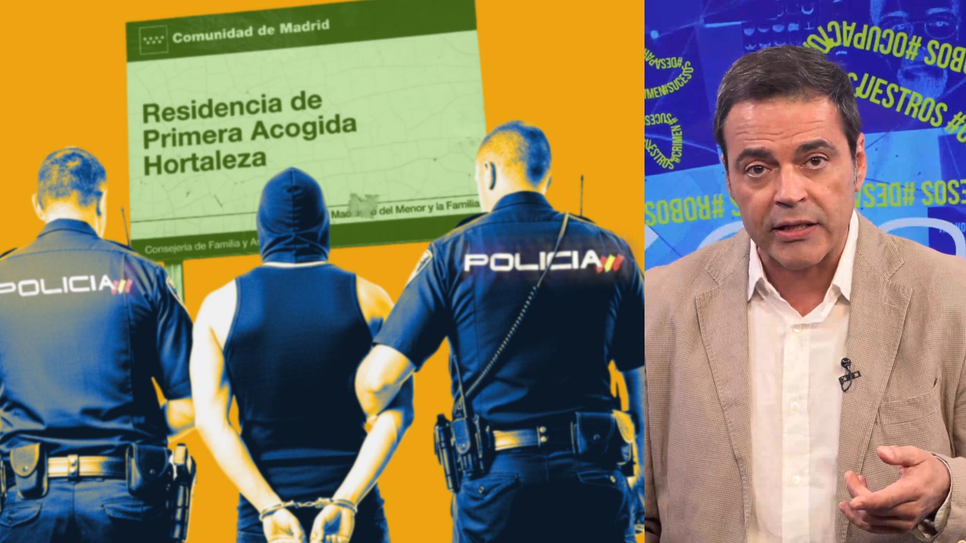 El mena que violó a la niña destrozó el calabozo y tuvo que ser inmovilizado y sedado por la Policía