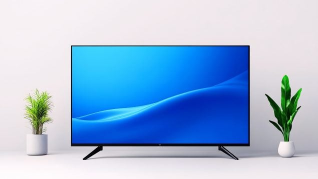 Truco para limpiar la pantalla de la televisión
