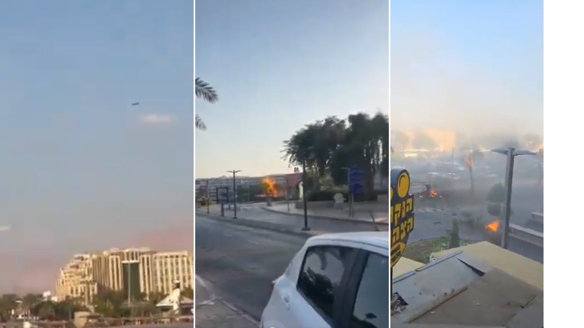 Al menos 20 heridos, incluidos 2 graves, tras un ataque con dron de los hutíes en Eilat (Israel)