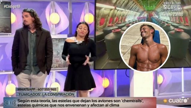 Javi Poves y Elisa Mouliaá en televisión